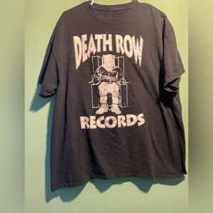 VintageDeath Row, records T-shirt black in color guesstimating to be a men’s L